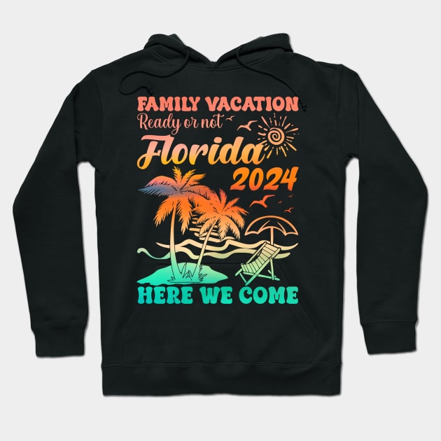 Family Florida Vacation 2024 Summer Vacation Matching Hoodie by cyryley
